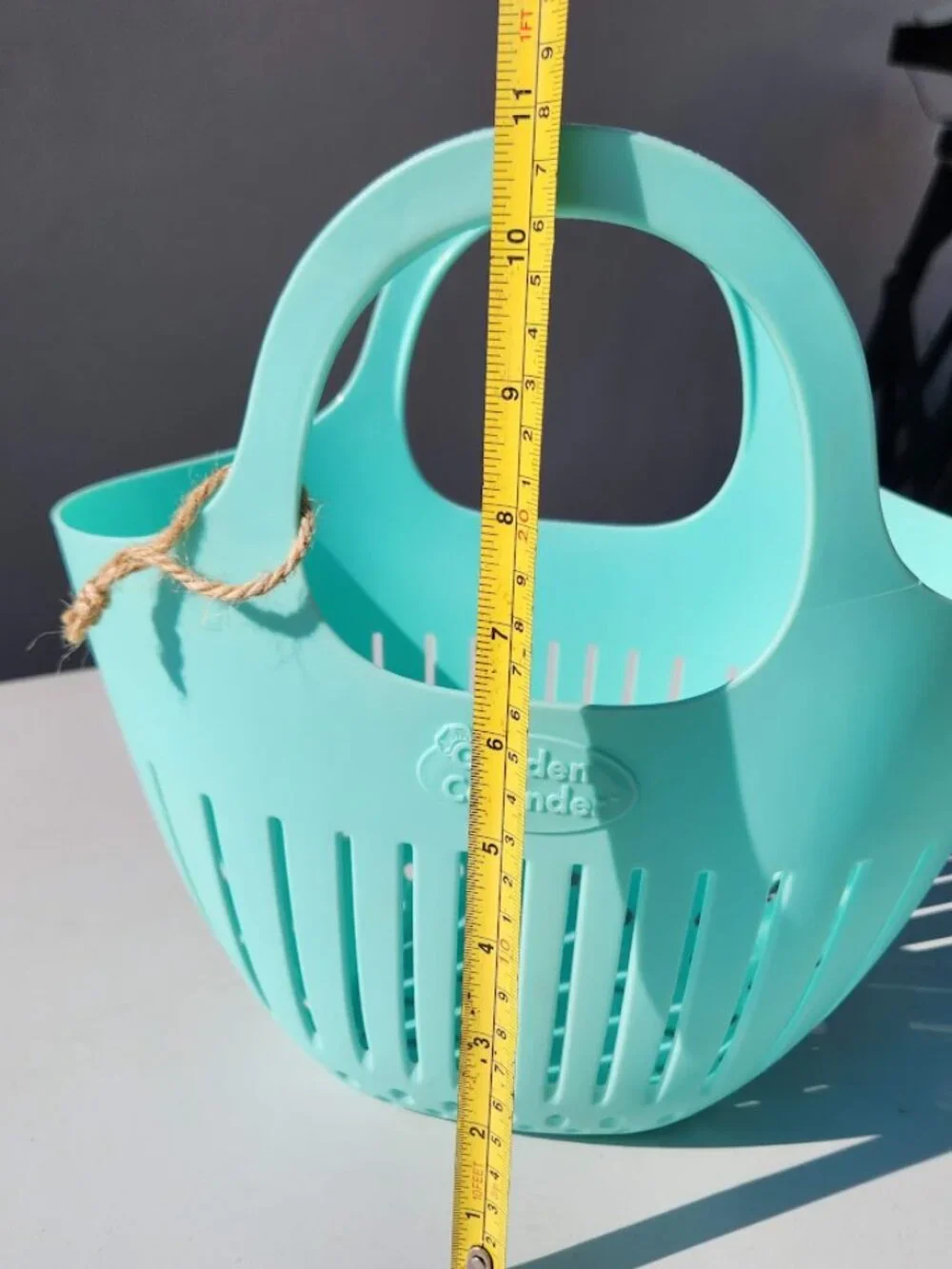NEW Hutzler Mini Colander Garden Basket Vegetable Produce Collection w/ Handles